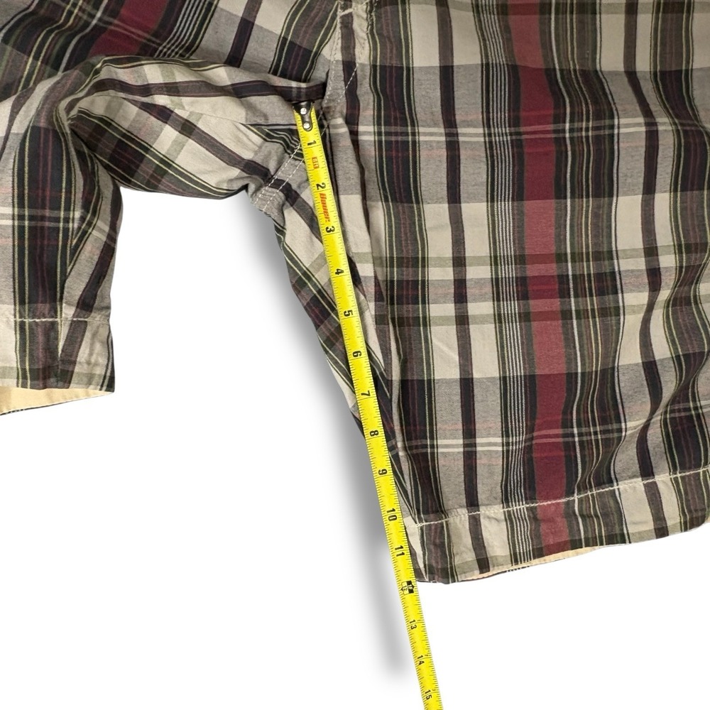 Polo Ralph Lauren Tartan Plaid Shorts Reversible Cotton Men's Size 42 NWT - Picture 9 of 12